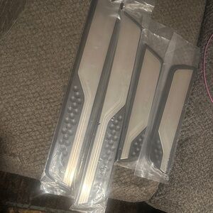Silver Honda  CRV  Car Door Sill Protectors